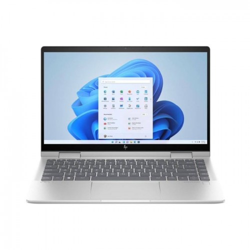 HP Envy X360 14-ES0013DX 14' FHD IPS Laptop, 13th Gen Intel Core i5-1335U CPU, 8GB DDR4 RAM, 512GB SDD Storage, Intel Iris Xe Graphics, Windows 11 Home, English KB, Silver 7H9Y4UA#ABA