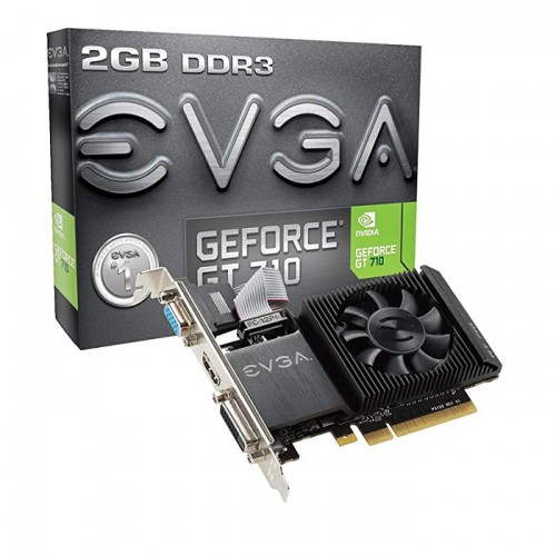 EVGA GeForce GT 710 2GB (Single Slot, Low Profile)