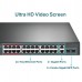 TP-Link TL-SL1226P 24-Port 10/100 Mbps + 2-Port Gigabit Rackmount Switch with 24-Port PoE+