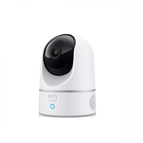 Eufy Security 2K Home Security Indoor Camera, Pan & Tilt, Human and Pet AI, Works with Voice Assistants, Night Vision