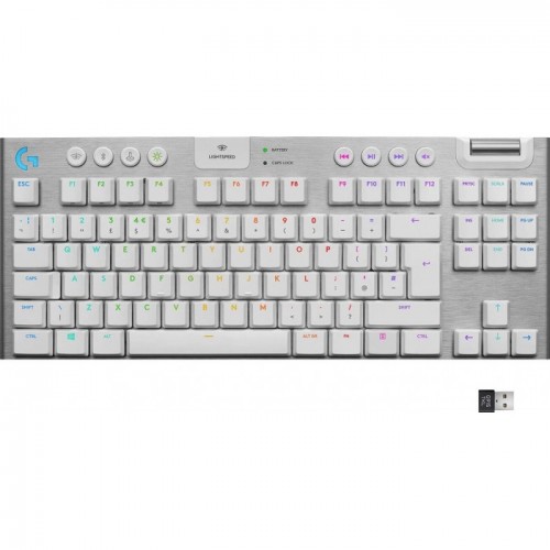 LOGITECH 920-009664 G915 TKL TENKEYLESS LIGHTSPEED WIRELESS RGB MECHANICAL GAMING KEYBOARD