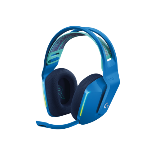 Logitech G733 Lightspeed Wireless Gaming Headset With Suspension Head Band Lightsync RGB 981-000943