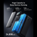 Anker Power Bank 737 24,000mAh 3-Port Portable Charger with 140W Output, Smart Digital Display, Compatible with iPhone 13 Series, Samsung, Dell, AirPods