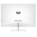 HP 27 AIO Intel Core i7 16GB DDR4 Memory 512 SSD, Graphics Intel VGA, Windows 11 Pro, Wire Keyboard & Mouse, FHD RGB Camera and Microphone, Color White