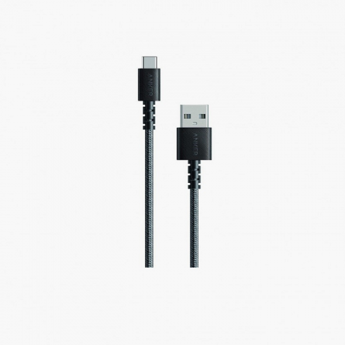 Anker A8032H1 Powerline Select+USB-C To USB-C 2.0 Cable 3Ft Black