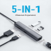 Anker A8338HA1 Premium 5-in-1 USB-C Hub 3A 1H 1E Gray