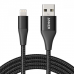 Anker A8453H13.BK Powerline + II With Lightning Connector 3ft, Black
