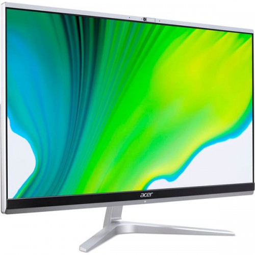 Acer Aspire AIO C24-1651 DQ.BG9EM.009 Desktop Core i5 2.40GHz 8GB 512GB 2GB Win11Home 23.8inch FHD Silver/Black English/Arabic Keyboard