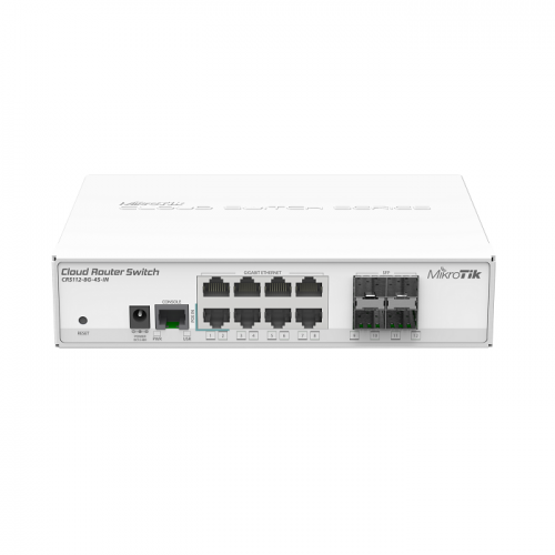 MikroTik CRS112-8G-4S-IN Cloud Router Switch