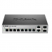D-Link (DGS-1100-10 8-port 1000Base-T Easy Smart gigabit Switch with 2 combo 100/1000Base-T/SFP ports, IPv6 support, MetroEthernet switch