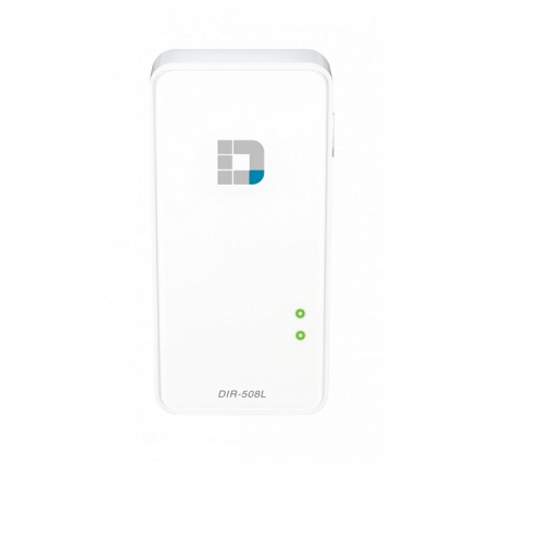D-Link DIR-508L Wireless N300 SharePort Go II Portable Router and Charger