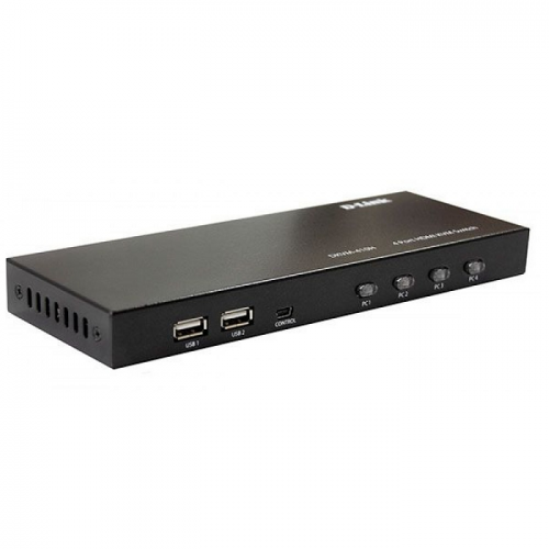 D-Link DKVM-410H 4-Port KVM Switch with HDMI and USB Ports