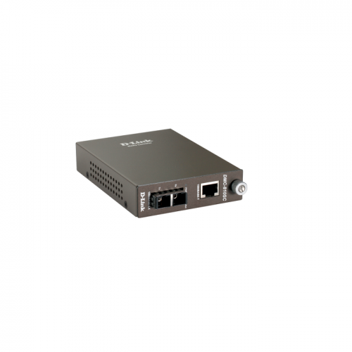D-Link DMC-810SSC 1000BaseT to 1000BaseLX (SC) Singlemode Media Converter
