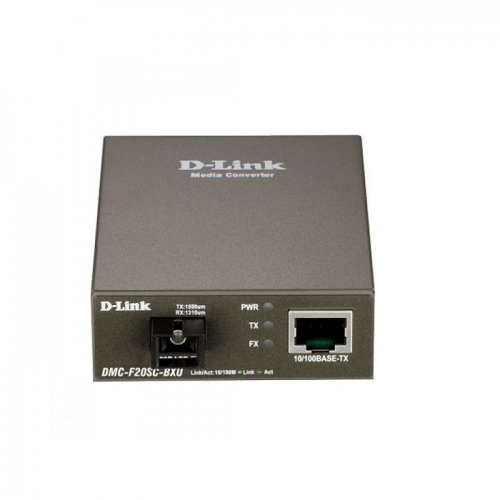 D-Link DMC-F20SC-BXU 100Base-TX to 100Base-FX Media Converter - 20km