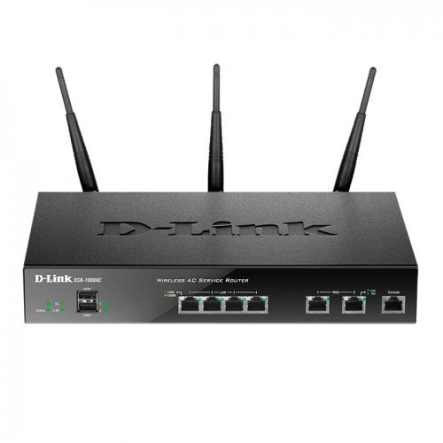 D-Link DSR-1000AC Wireless AC Unified Services VPN Router