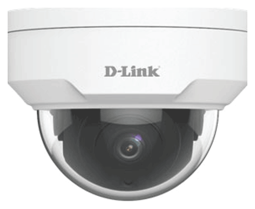 D-Link 4K Vandal-Resistant Network IR Fixed Dome DCS-F5608