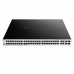 D-Link 52 Port Smart Managed PoE Switch, 4xGigabit GbE/SFP Combo Ports, L2+ Routing, 370W PoE, Advanced L2 Switching DGS-1210-52MP