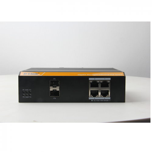 D-Link DGS-F3004P-2S  Industrial Switch