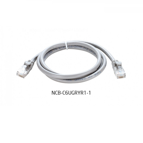 D-Link NCB-6AUGRYR1-1 Cat6A 10G UTP 24 AWG Round Patch Cord 1mtr