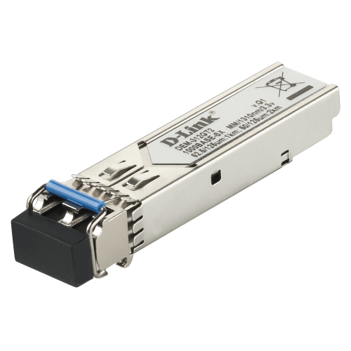 D-Link DEM-312GT2 1000BASE-SX Multi-Mode 2 Km LC SFP Transceiver