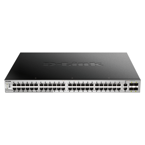 D-Link DGS-3130-54PS 54-Port Lite Layer 3 Stackable Managed Gigabit PoE Switch