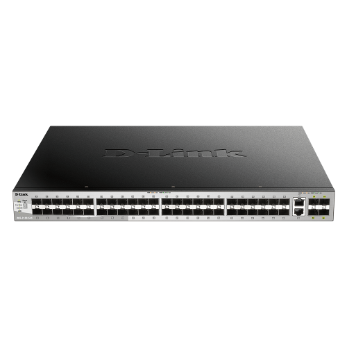 D-Link DGS-3130-54S 54-Port Lite Layer 3 Stackable Managed Gigabit Fiber Switch