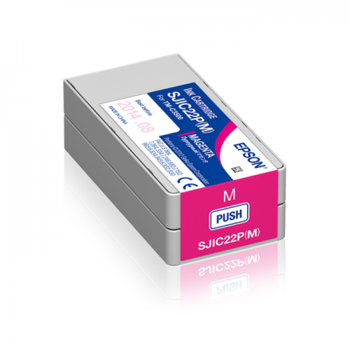 Epson SJIC22P(M): Ink cartridge for ColorWorks C3500 (Magenta)