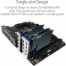 ASUS GT730-4H-SL-2GD5 GeForce GT 730 2GB GDRR5 with 4 x HDMI ports and single slot for silent multi-monitor productivity