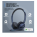 Anker PowerConf H700 with Charging Stand, Bluetooth Headset with Microphone, Active Noise Cancelling