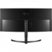 LG UltraWide Monitor 38WN75C-B - 38 inch, Curved Monitor, 60 Hz, 5 ms, 21:9, 3840 x 1600 px, Ergonomic Design