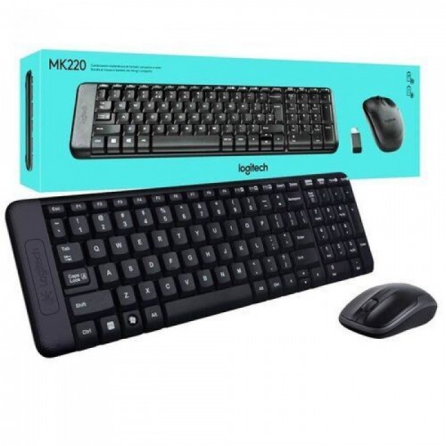 Logitech MK220 Compact Wireless Keyboard Mouse Combo