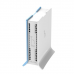 MIKROTIK RB941-2ND, 32MB RAM, 4XLAN, WIRELESS AP Hap Lite Tc Small Home Ap With 4 Ethernet Ports Colorful Enclosure - White / Blue