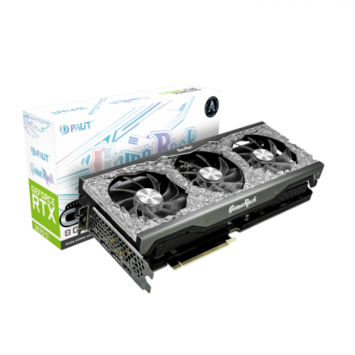 Palit Carte Graphique Nvidia GeForce RTX 3070 Ti GameRock OC 8GB NED307TT19P2-1047G