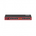 MikroTik RB2011UiAS-IN Desktop metal case, 5xEthernet, 5xGigabit Ethernet, USB, LCD, PoE out on port 10, 600MHz CPU, 128MB RAM, RouterOS L5
