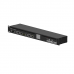 MikroTik RB2011UiAS-RM 1U rackmount, 5xEthernet, 5xGigabit Ethernet, USB, LCD, PoE out on port 10, 600MHz CPU, 128MB RAM, RouterOS L5