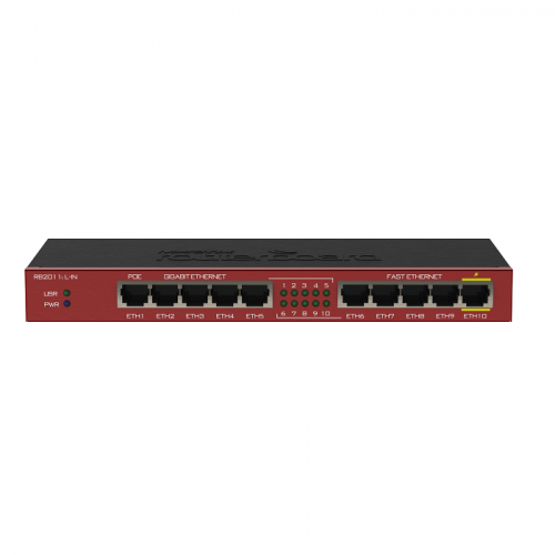 Mikrotik RB2011iL-IN  10 Ethernet Ports