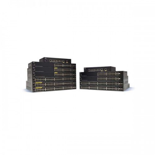 Cisco SF250-24P-K9-NA SF250-24P Smart Switch, 24 Port 10/100, PoE
