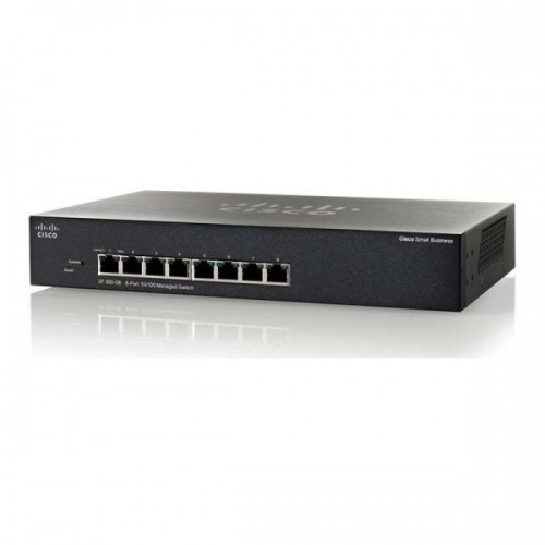 Cisco Small Business SF300-08 Managed Switch, 8 10/100 Ports