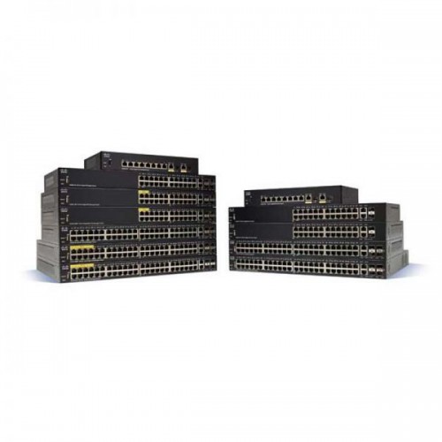 Cisco G350-20-K9-NA Small Business SG350-20 Managed Switch, 16 Gigabit with 2 Gigabit SFP Combo &amp; 2 SFP Ports