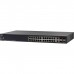 Cisco SG550X-24P-K9-NA SG550X-24P Stackable Managed Switch, 24 Gigabit PoE+ and 4 10Gig Ethernet Ports, 195w PoE