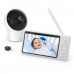 Eufy 720p card Baby Monitor(Non PT) Gray  White - T83212D1