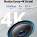 Eufy S330 Security eufyCam 3 4-Cam Kit, Security Camera Outdoor Wireless, 4K Camera with Integrated Solar Panel, Forever Power, Face Recognition AI T88733W1