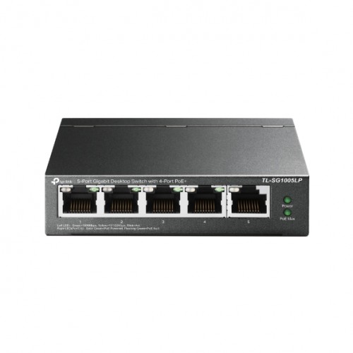 TP-Link SG1005LP 5-Port Gigabit Desktop Switch with  4-Port PoE+