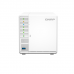 TS-364 High-performance 3-bay RAID 5 2.5GbE NAS with M.2 SSD caching for running virtual machines and Qtier