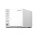 TS-364 High-performance 3-bay RAID 5 2.5GbE NAS with M.2 SSD caching for running virtual machines and Qtier