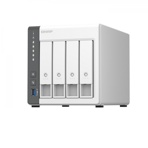 TS-433 Build a personal private cloud & home multimedia center with a built-in NPU to boost AI-powered face recognition