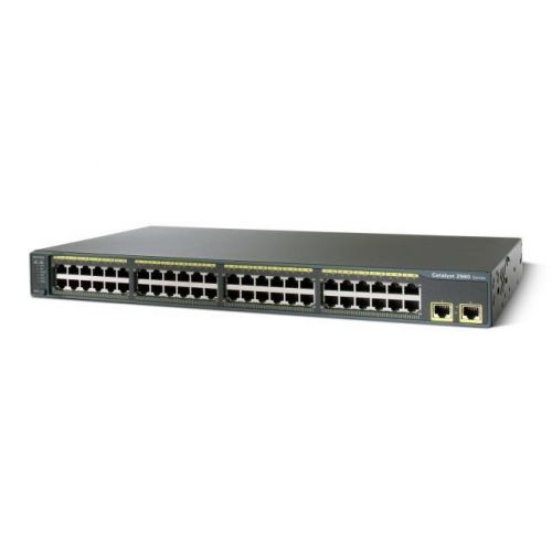 Cisco WS-C2960-48TT-L Catalyst 2960 48 10/100 + 2 1000BT LAN Base