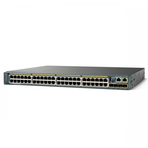 Cisco Catalyst 2960S-48FPS-L  switch  48 ports  Managed  rack-mountable