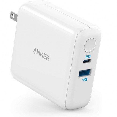 Anker A1624H22 PowerCore III Fusion Power Bank 5000mAh White