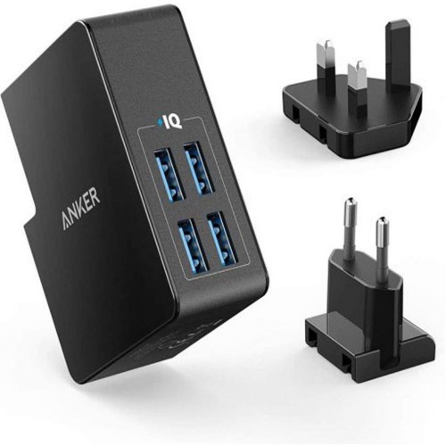 Anker A2042L11 PowerPort 4 Lite  Black